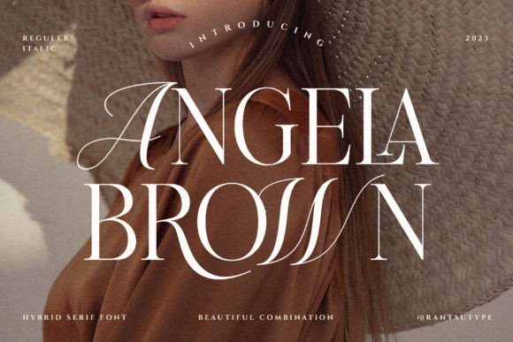 Angela Brown: A Serif Font with Timeless Charm
