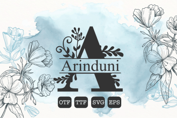 Arinduni Monogram: A Font That Breathes Life Into Your Creations