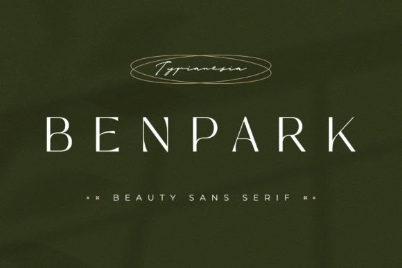 Benpark: A Font That Elevates Branding with Elegance and Versatility
