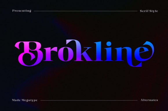Brokline: The Font That Elevates Your Campaigns