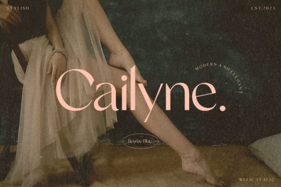 Cailyne: A Font That Elevates Every Craft Project