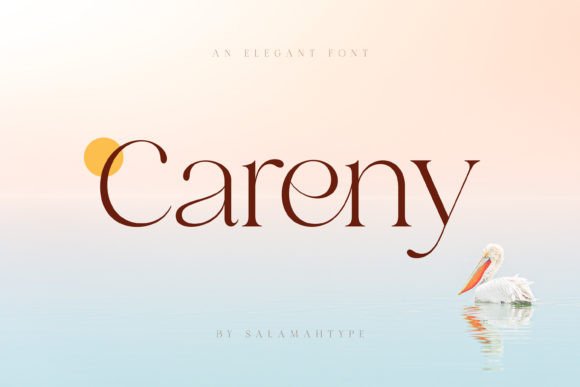 Careny: The Serif Font That Elevates Your Brand’s Visual Story