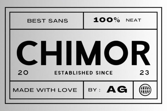 Chimor: A Font That Elevates Your Brand