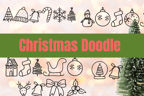 Christmas Doodle: A Festive Font for Digital Design