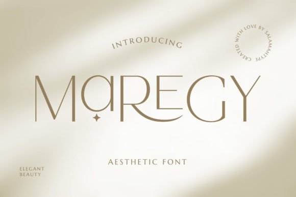 How Maregy Can Elevate Your Brand with a Modern Sans Serif Font