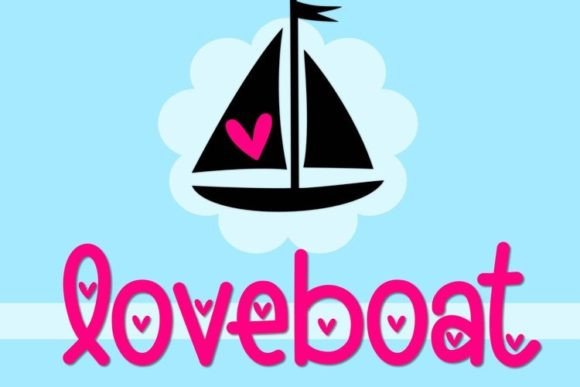 Loveboat: A Handwritten Sans Serif Font for Crafters and Designers