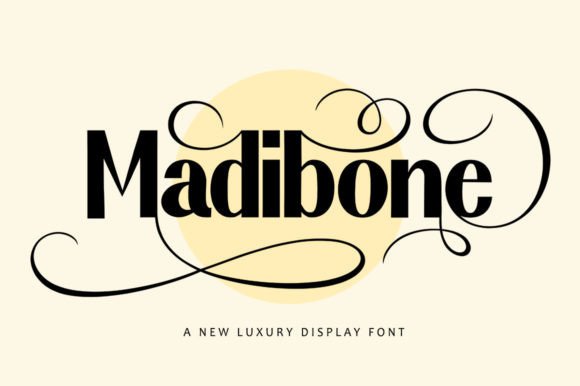 Madibone: A Serif Font That Elevates Branding