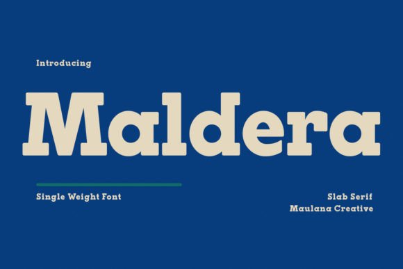 Maldera: The Font That Boosted My Bakery’s Brand