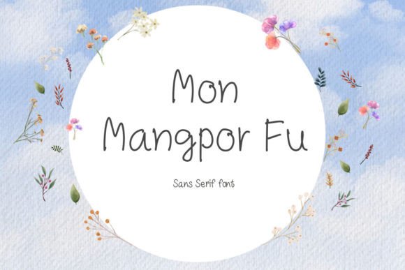 Mon Mangpor Fu: A Font for Playful Expression