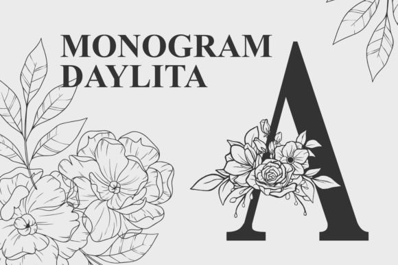 Monogram Daylita: A Font That Elevates Your Brand