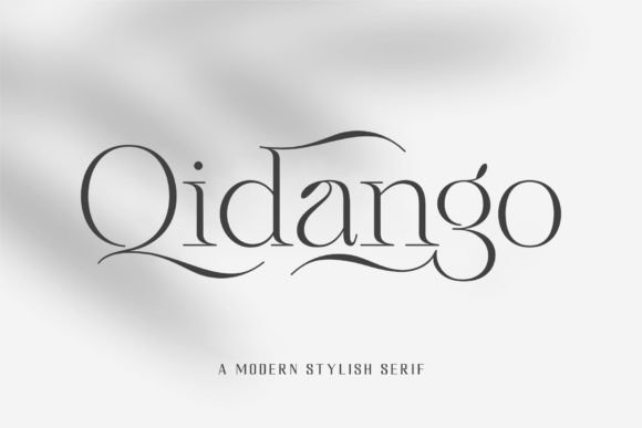 Qidango: A Serif Font That Elevates Your Handmade Creations