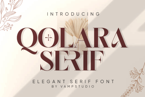 Qolara Serif: A Timeless Choice for Crafters and Designers