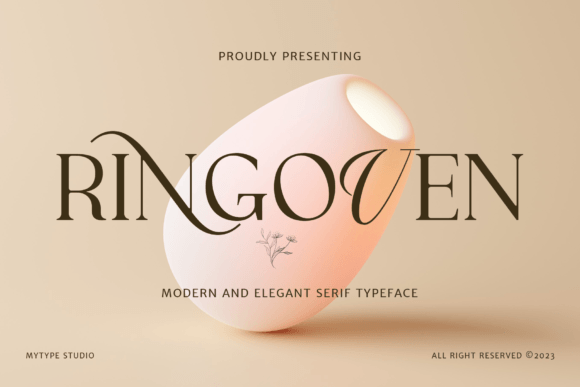 Ringoven: The Serif Font That Elevates Your Brand’s Visual Story
