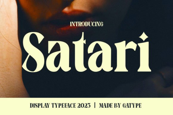Satari: The Bold Font That Elevates Your Brand