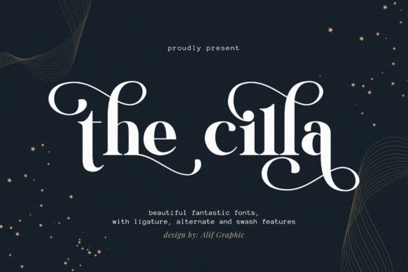 The Cilla: A Serif Font That Elevates Your Brand’s Visual Story